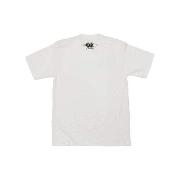 PERSIS X LOKANNATA T-SHIRT KICKING THE BEATS - WHITE