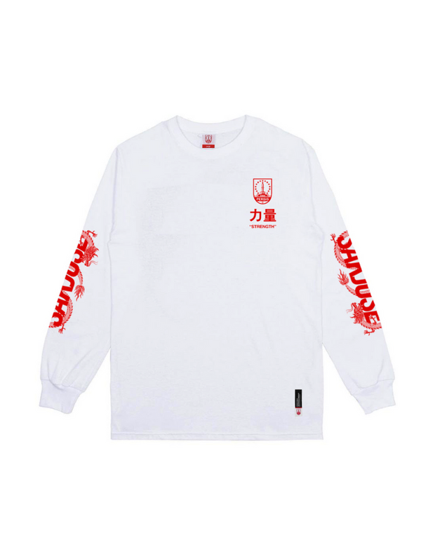 Persis T-Shirt CNY Long Sleeve 2K24 - White