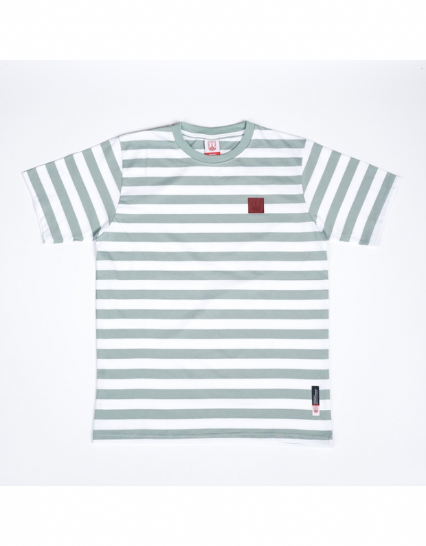 PERSIS T-SHIRT STRIPE ADULT - GREEN