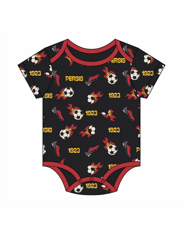 Persis Baby Jumper Cotton Fire - Black