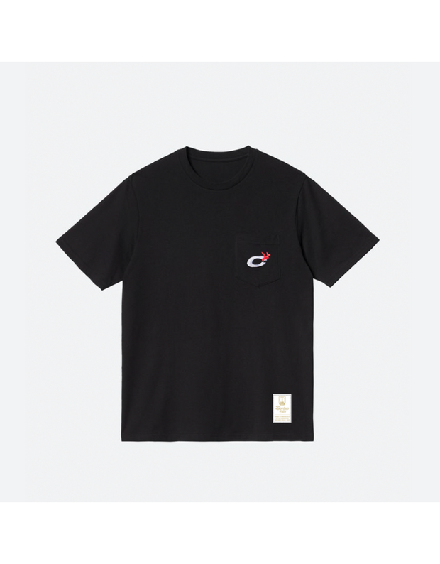 Persis X Corduology T-Shirt Pocket Season 2k25 - Hitam
