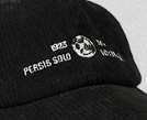 PERSIS X LOKANANTA POLO CAP - BLACK