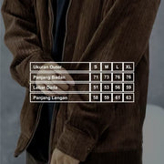 Persis X Corduology Jacket Season 2k25 - Hitam