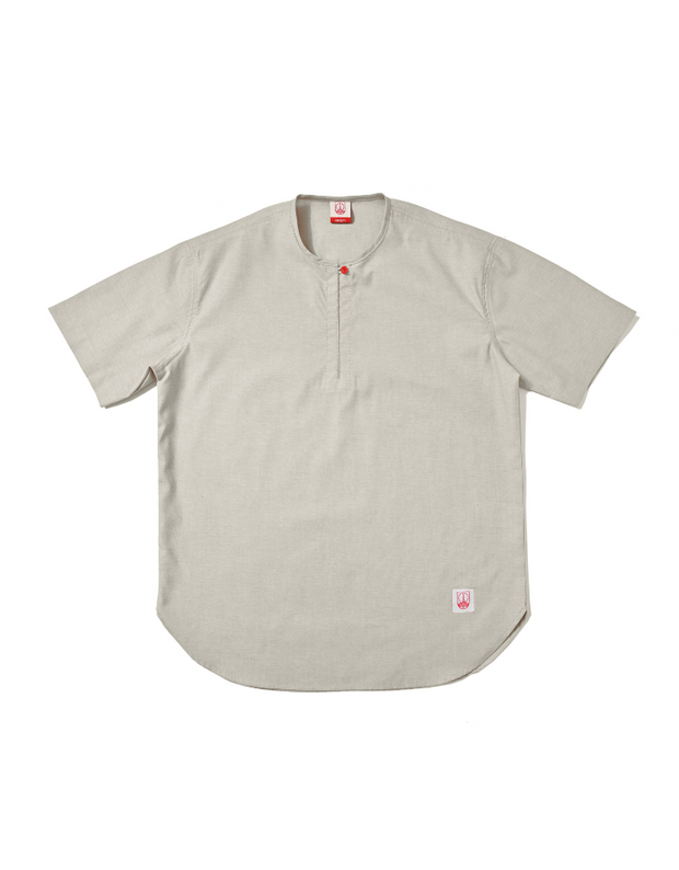 Persis Classic Shirt Short Sleeve - Khaki