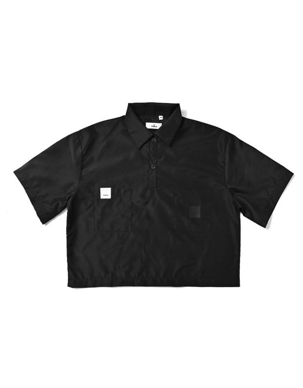 Persis X Taka - Court Boxy Printed Shirt - Black