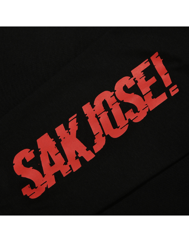 T-Shirt Long Sleeve Persis Sakjose - Hitam