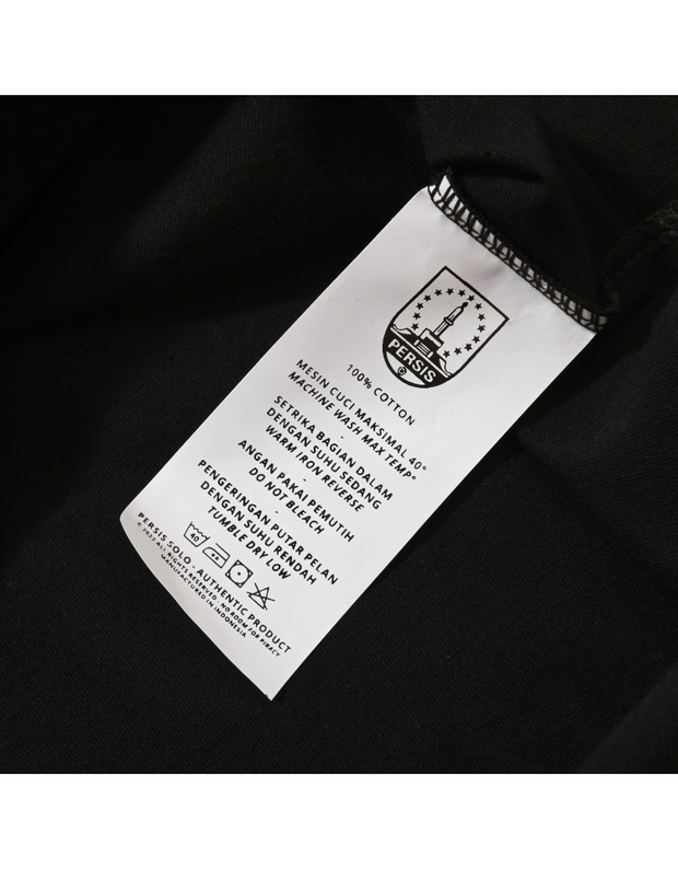 T-Shirt Persis Sakjose Logo - Black