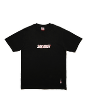 T-Shirt Persis Sakjose Glitch - Hitam
