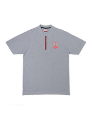Polo Persis Pique Zipper - Grey