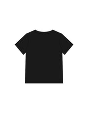 T-Shirt Kids Persis Logo Player Cartoon - Hitam