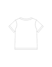 T-Shirt Kids Persis Logo Player Cartoon - Putih