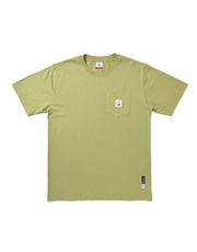 T-Shirt Persis Basic Pocket Logo - Olive