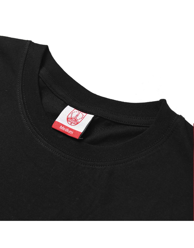 T-Shirt Persis Basic Pocket Logo - Black