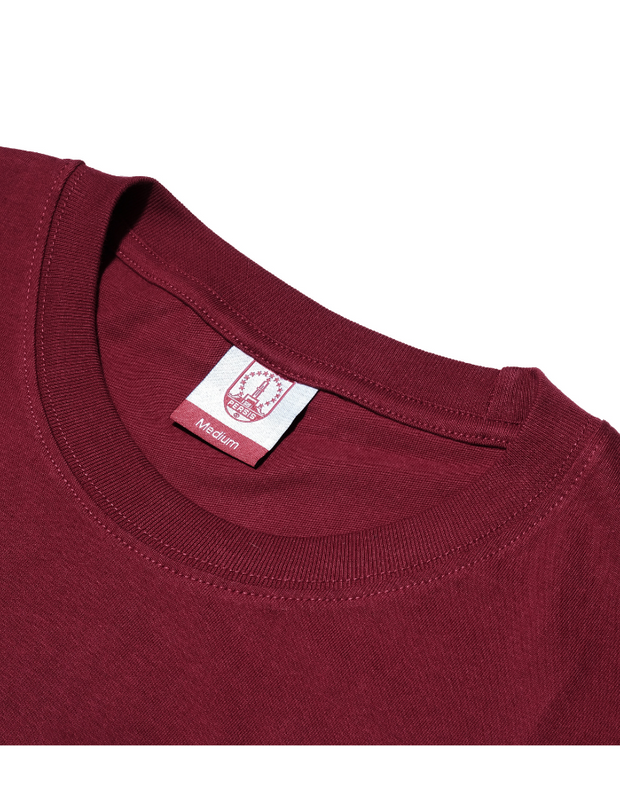 T-Shirt Persis Ban99a Sambernyawa Logo - Maroon
