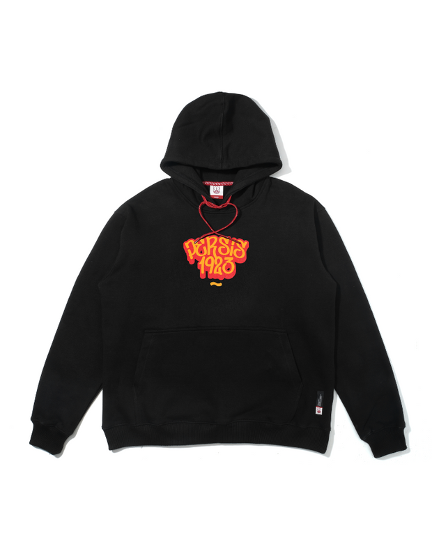Hoodie Persis 1923 Font - Black